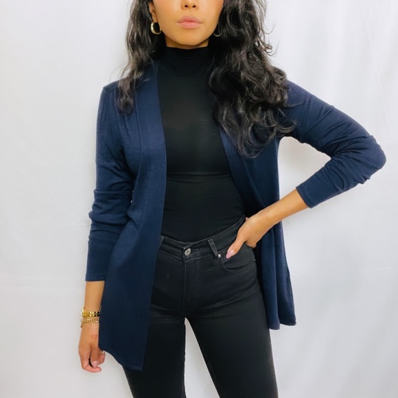 Banana Republic | Black Basic Knit Cardigan S - Picture 11 of 12